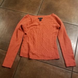 New York and Company Coral Sweater Women's Med